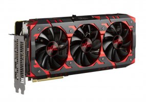 Видеокарта 8192Mb Radeon RX Vega 56 PowerColor AXRX Vega 56 8GBHBM2-2D2H/OC(170389)