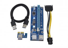 Райзер PCI-E 1xto 16x USB 3.0 PCI 164P-n03 ver006C