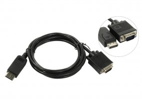 Кабель-переходник DisplayPort-VGA 1.8м Telecom TA669-1.8М