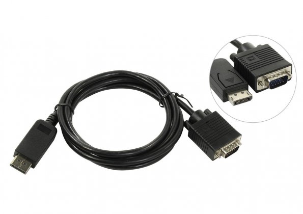 Кабель-переходник DisplayPort-VGA 1.8м Telecom TA669-1.8М